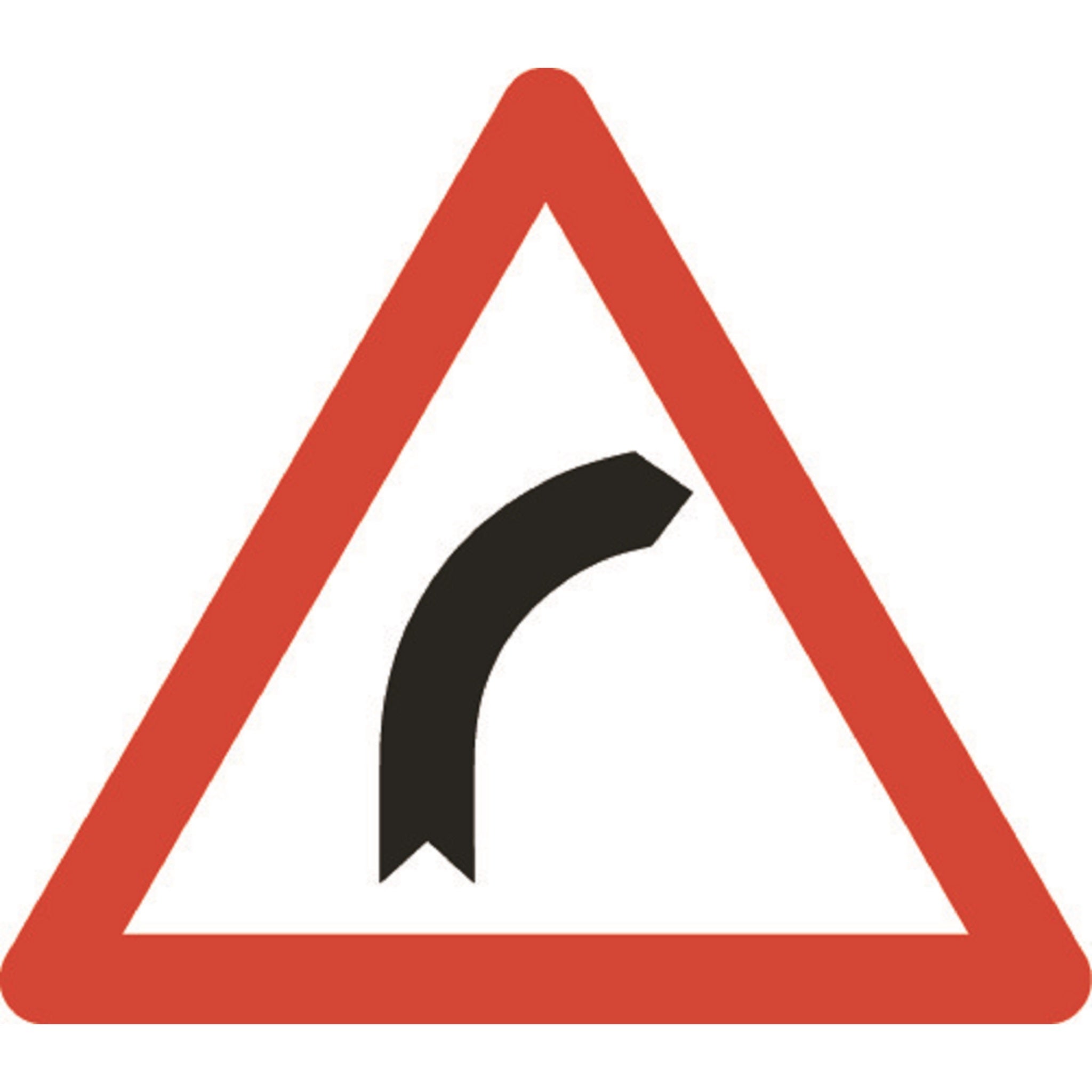 Rechtskurve 1.01 Gefahrenschilder | R1, R2, R3 | SSV