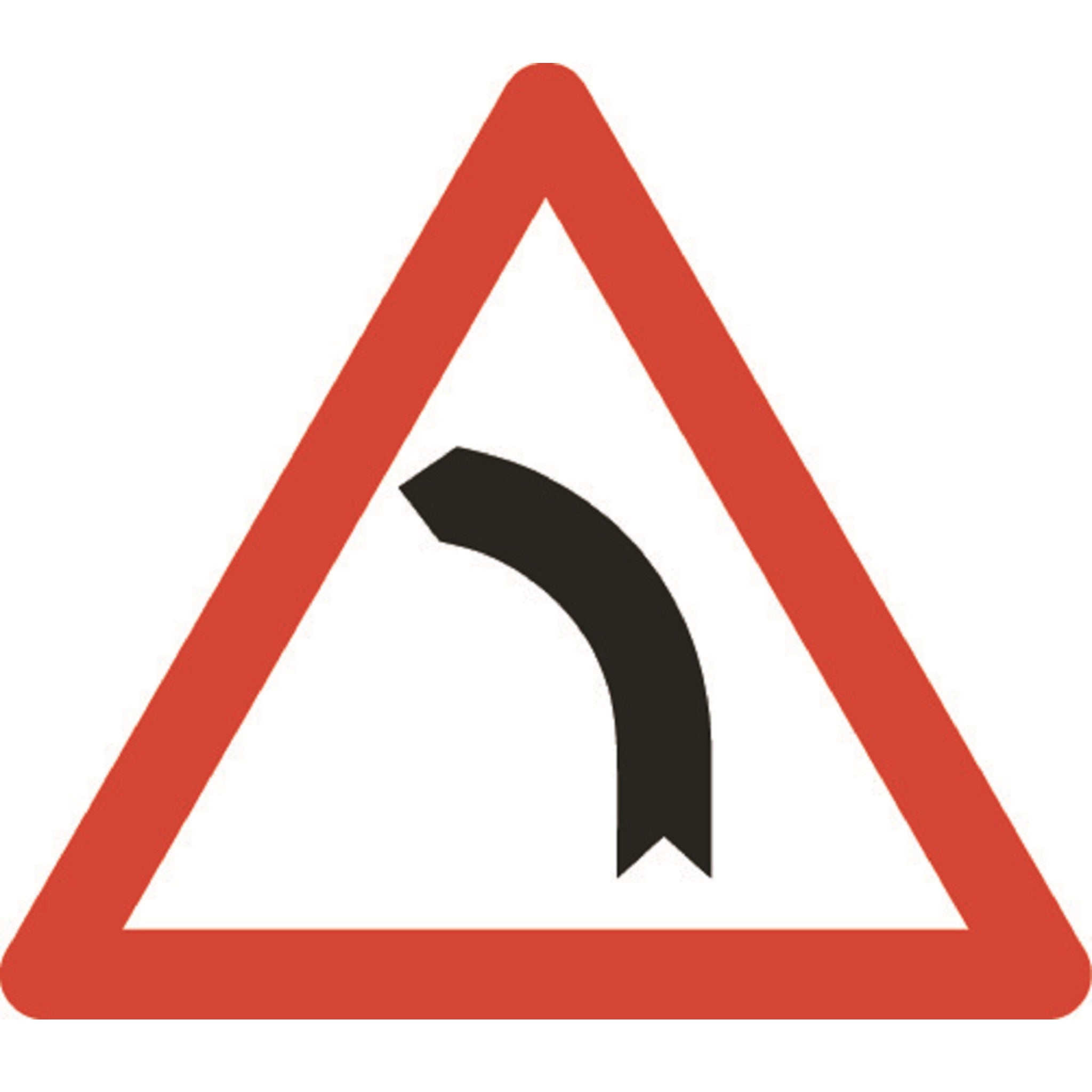 Linkskurve 1.02 Gefahrenschilder | R1, R2, R3 | SSV