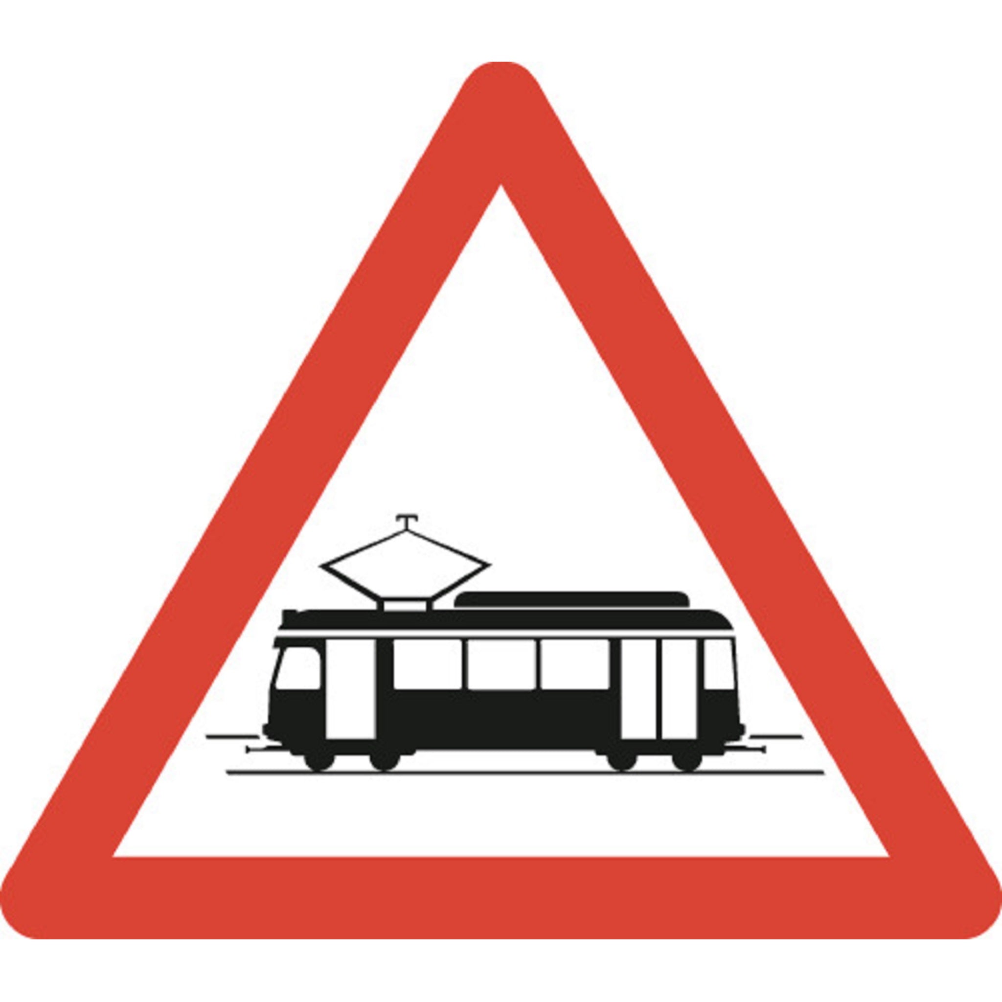 Strassenbahn 1.18 Gefahrenschilder | R1, R2, R3 | SSV