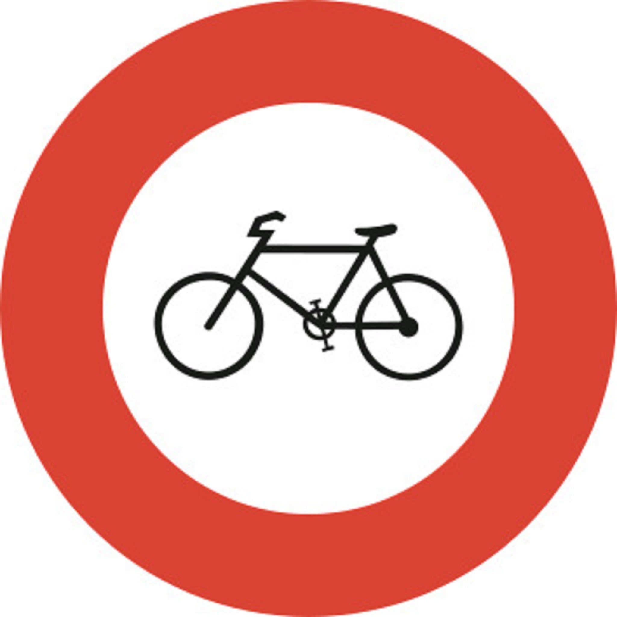 Verbot für Fahrräder und Motorfahrräder 2.05 Vorschriftssignale | R1, R2, R3 | SSV