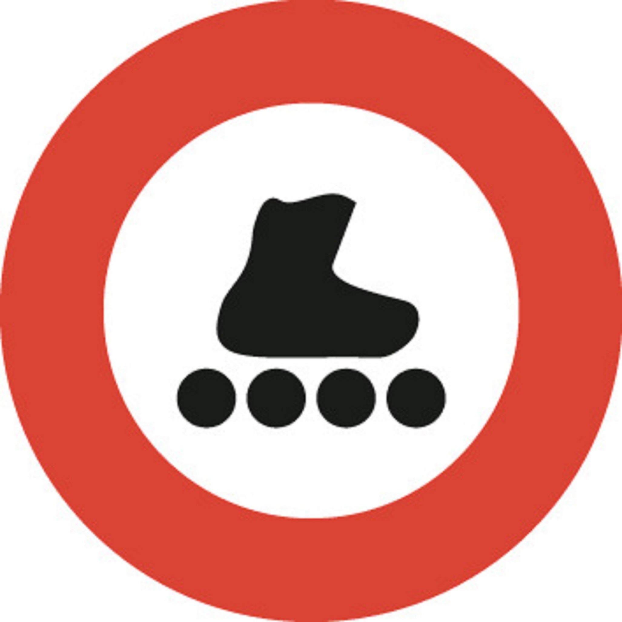 Verbot für fahrzeugähnliche Geräte 2.15.3 Vorschriftssignale | R1, R2, R3 | SSV