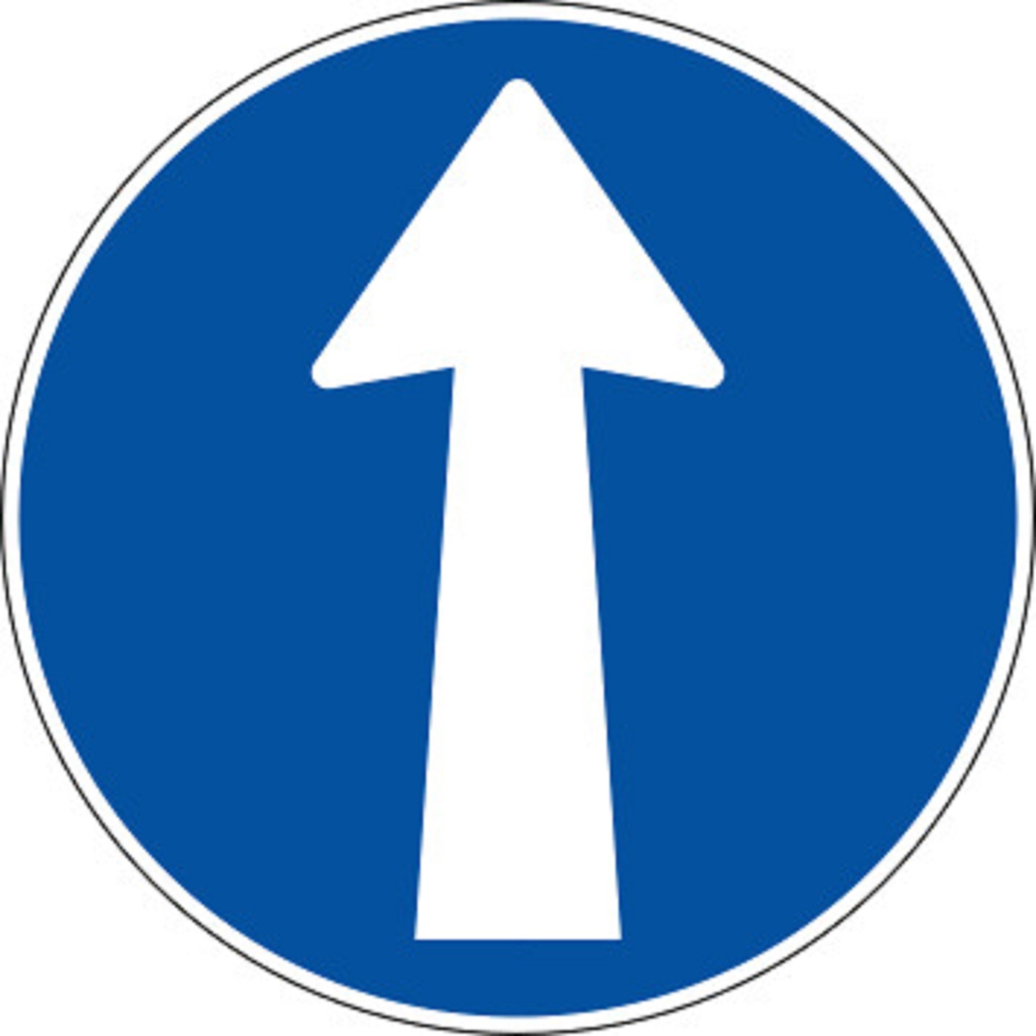 Geradeausfahren 2.36 Vorschriftssignale | R1, R2, R3 | SSV