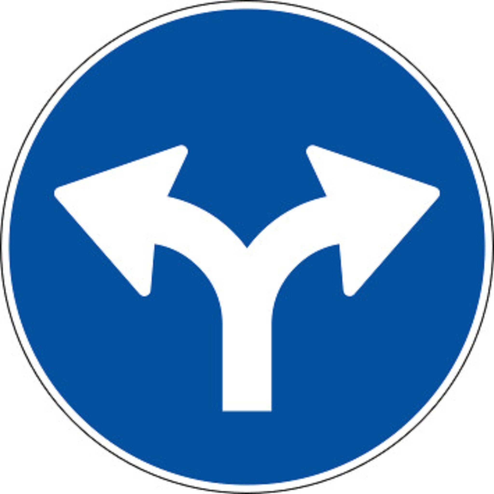 Rechts- oder Linksabbiegen 2.39 Vorschriftssignale | R1, R2, R3 | SSV