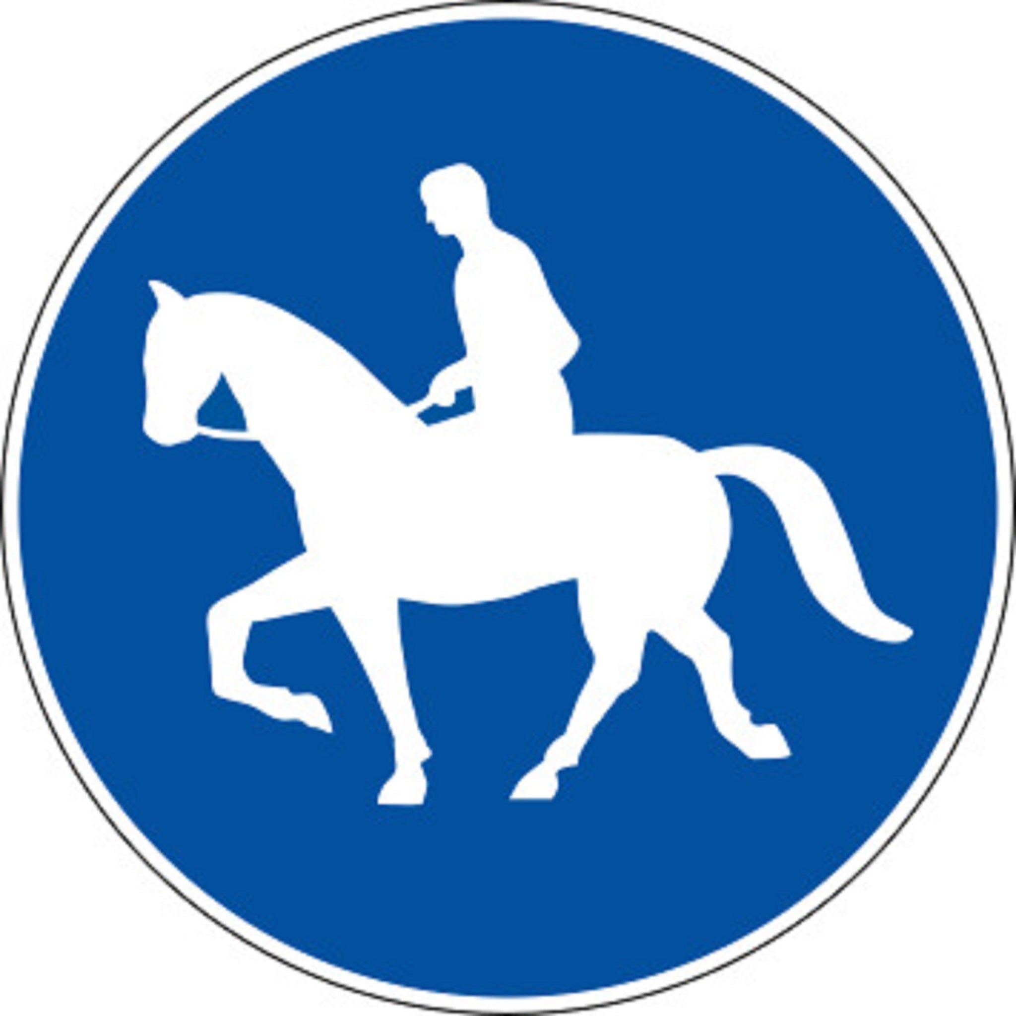Reitweg 2.62 Vorschriftssignale | R1, R2, R3 | SSV