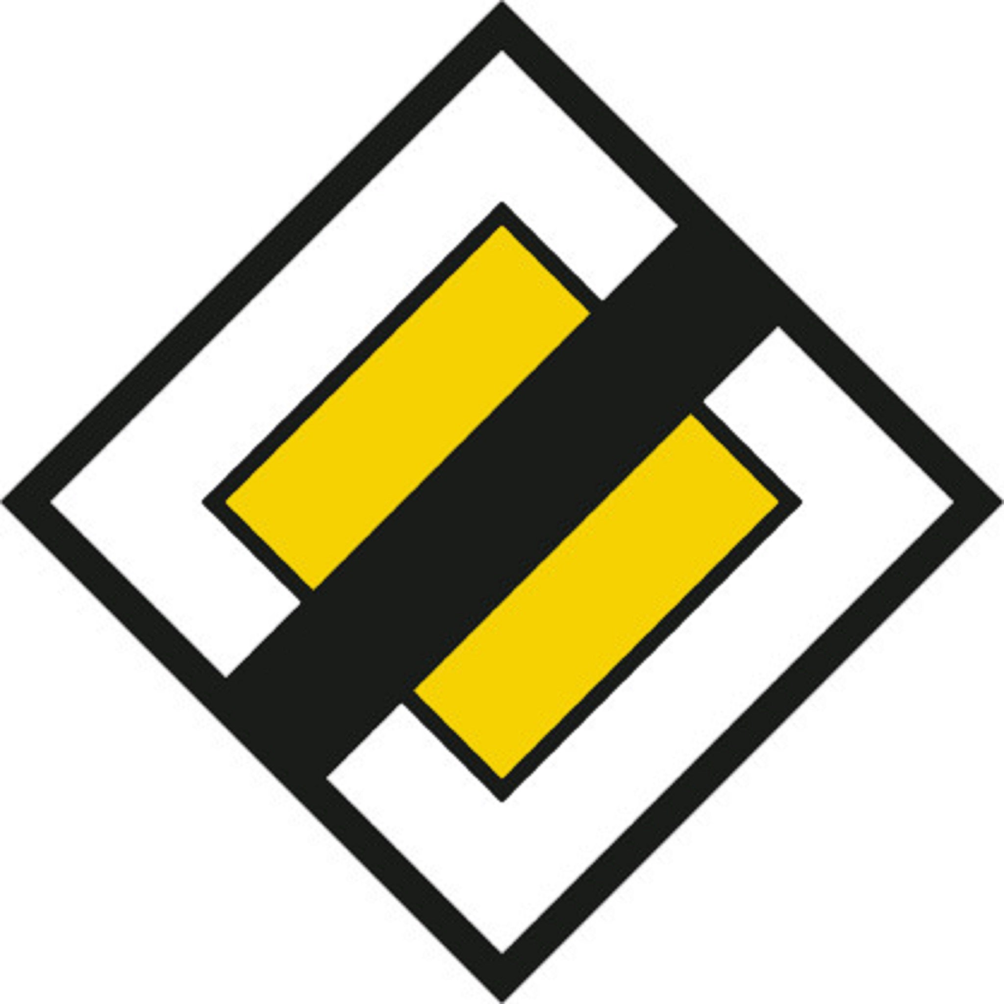 Ende der Hauptstrasse 3.04 Vortrittssignale | R1, R2, R3 | SSV