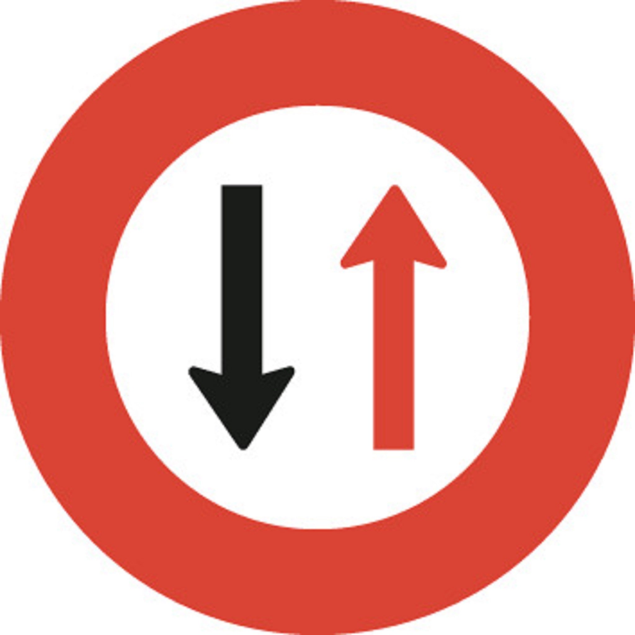 Gegenverkehr Vortritt lassen 3.09 Vortrittssignale | R1, R2, R3 | SSV