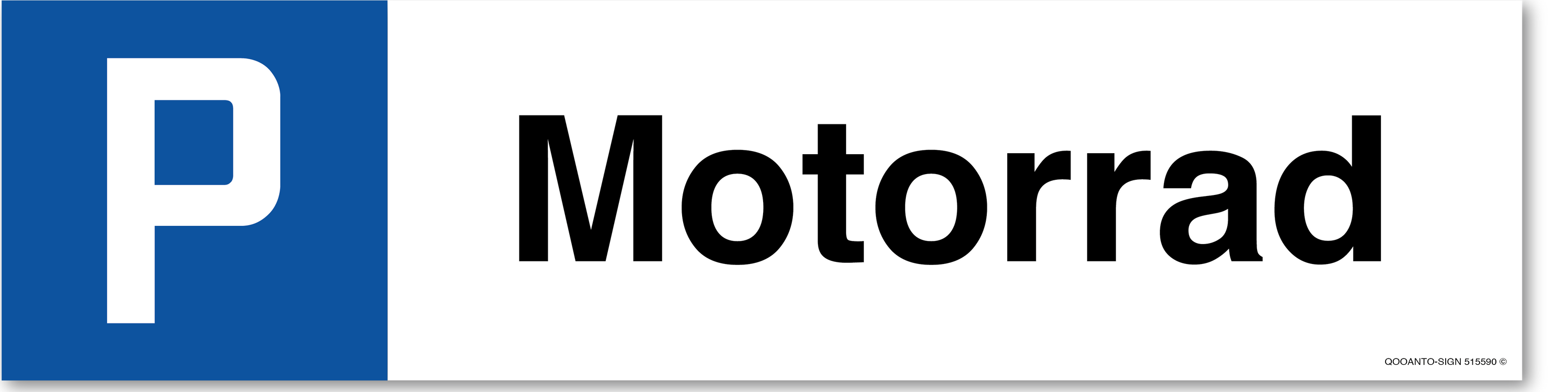 Motorrad, Schild