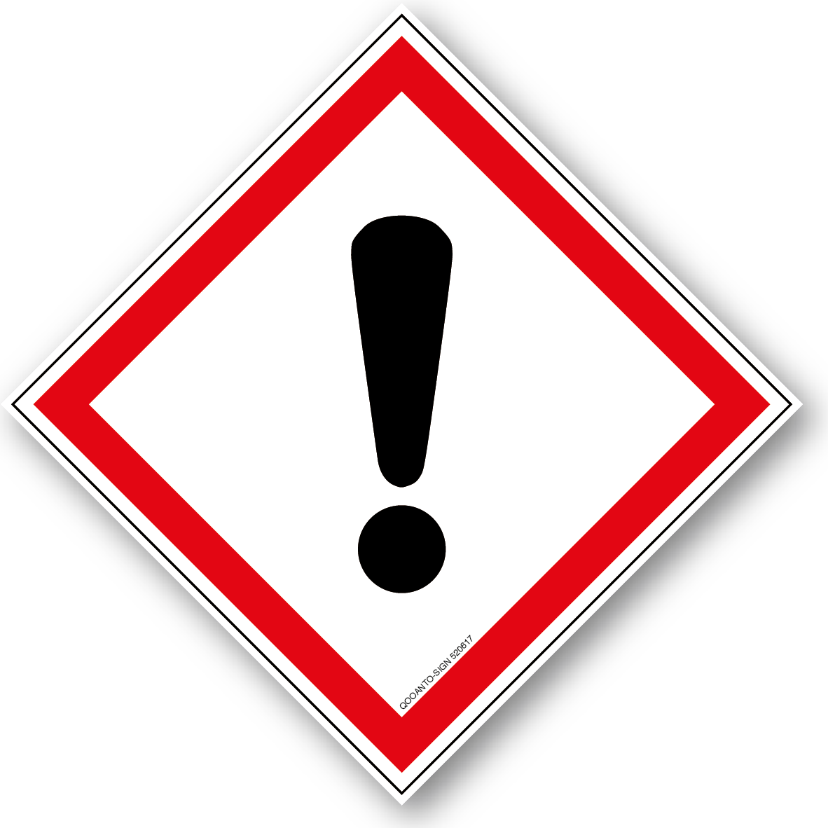 Reizend, Schild oder Aufkleber