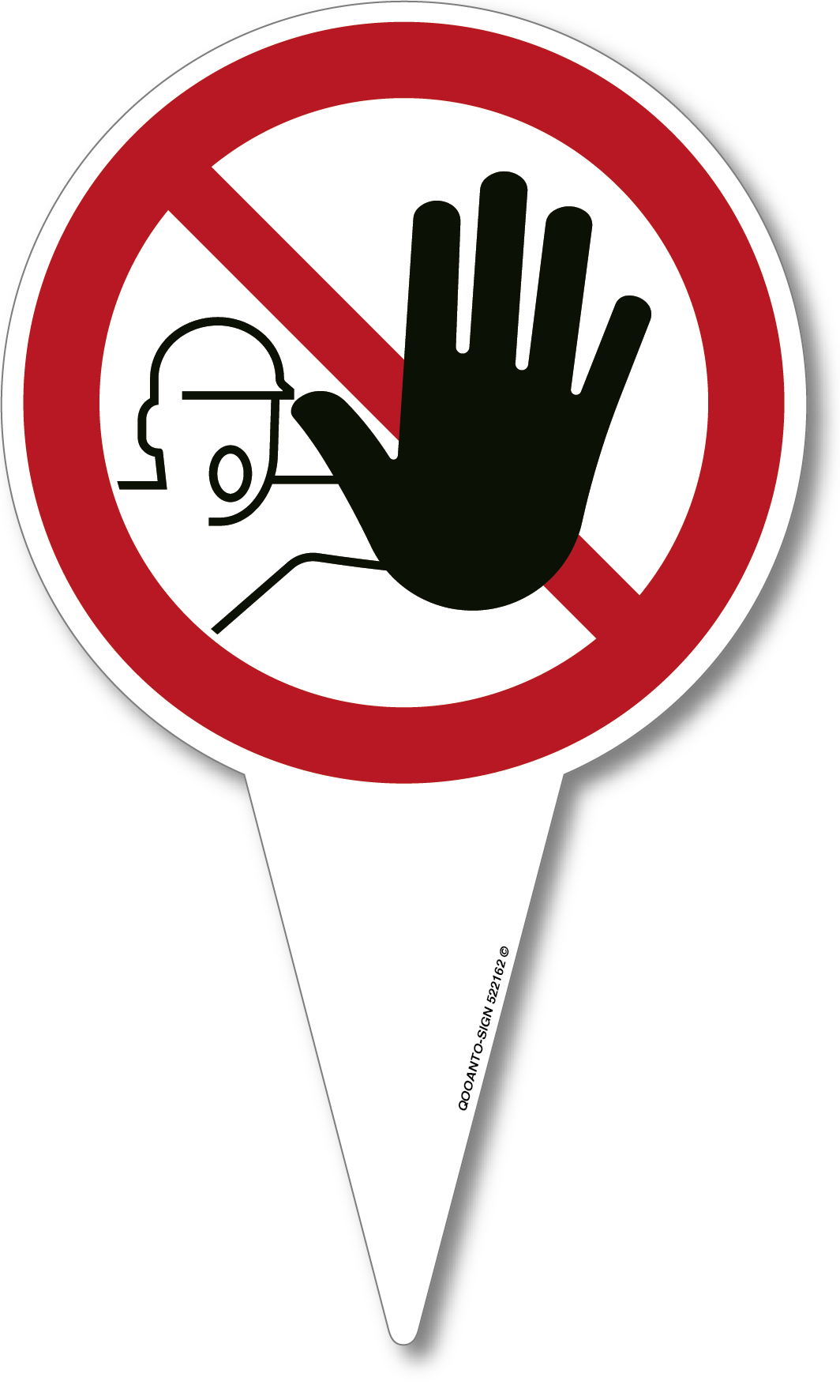 Betriebssicherheit Verbotsschild, Kein Durchgang, aus Alu-Verbund, mit UV-Schutz