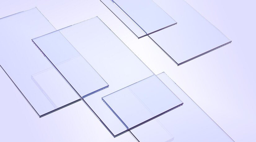 Plexiglas Platten/Schilder/Tafel (Blanko) 18 x 13 Acrylglas Platte | Acrylglas | Transparent | Rechteck | Hochformat - QOOANTO-SIGN