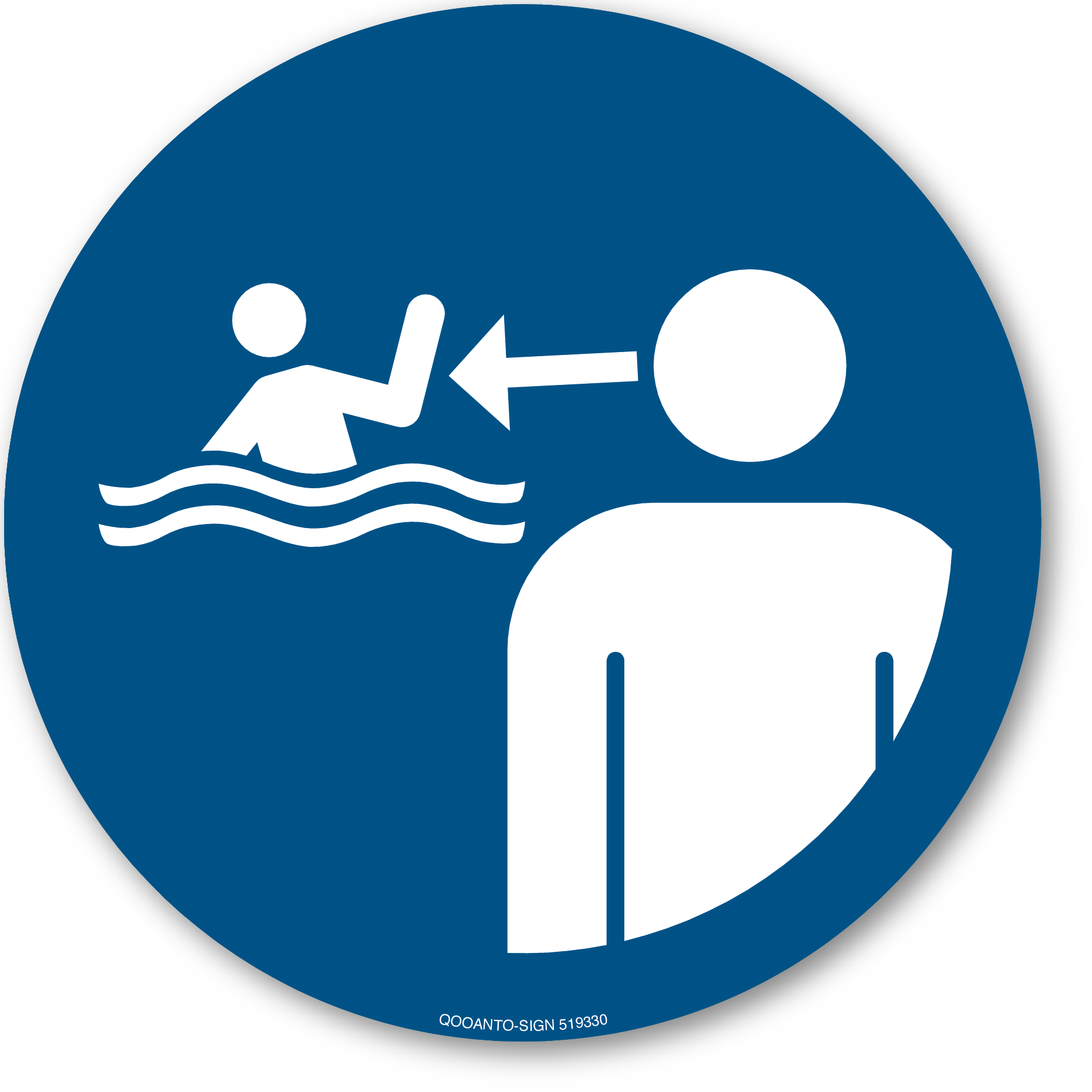Kinder in Wasser-einrichtungen beaufsichtigen, Schild oder Aufkleber