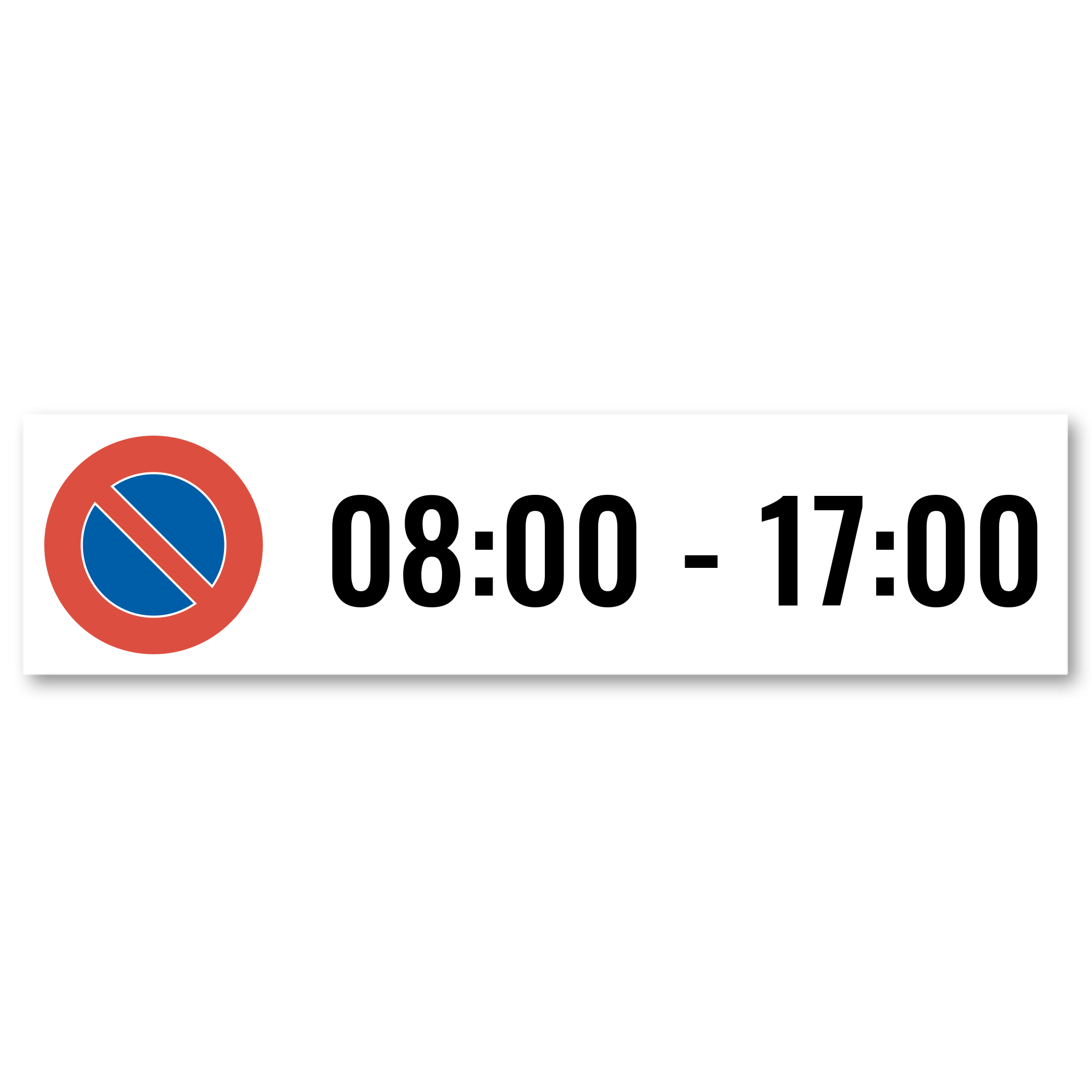 ZEITFENSTER-Parkverbotsschild